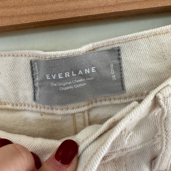Everlane Original Cheeky jean 26 crop - Picture 7 of 9